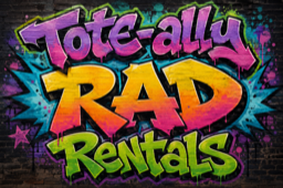 Tote-ally RAD Rentals logo